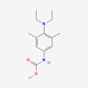 Methyl [4-(diethylamino)-3,5-dimethylphenyl]carbamate