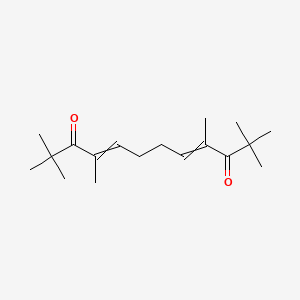 2,2,4,9,11,11-Hexamethyldodeca-4,8-diene-3,10-dione