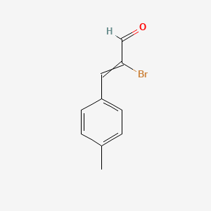 2-Bromo-3-(4-methylphenyl)prop-2-enal