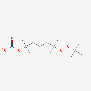 6-(tert-Butylperoxy)-2,3,4,6-tetramethylheptan-2-yl carbonate