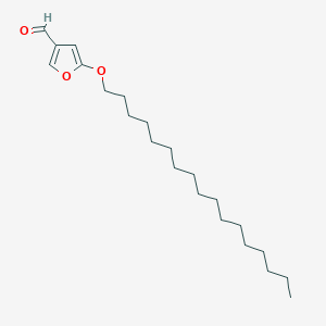 5-(Heptadecyloxy)furan-3-carbaldehyde