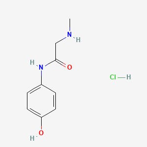 N-(4-hydroxyphenyl)-2-(methylamino)acetamide hydrochloride