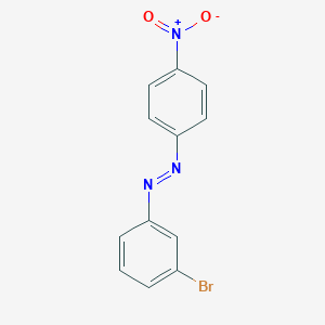 (E)-1-(3-Bromophenyl)-2-(4-nitrophenyl)diazene