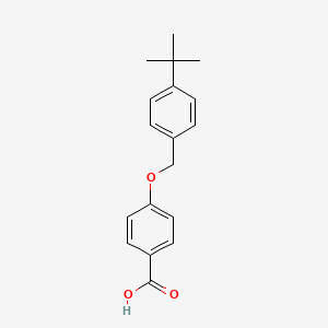 4-[(4-tert-Butylphenyl)methoxy]benzoic acid