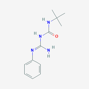 N-[Amino(anilino)methylidene]-N'-tert-butylurea