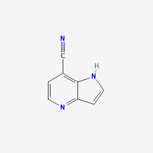 B1452805 1H-pyrrolo[3,2-b]pyridine-7-carbonitrile CAS No. 1190320-73-0