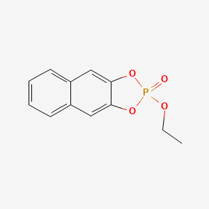 2-Ethoxy-2H-2lambda~5~-naphtho[2,3-d][1,3,2]dioxaphosphol-2-one