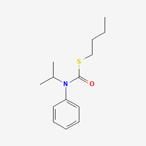 S-Butyl phenyl(propan-2-yl)carbamothioate