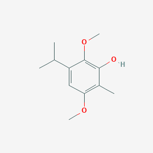 2,5-Dimethoxy-6-methyl-3-(propan-2-yl)phenol