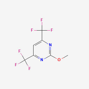 2-Methoxy-4,6-bis(trifluoromethyl)pyrimidine