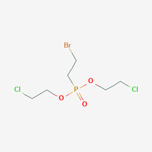 Bis(2-chloroethyl) (2-bromoethyl)phosphonate