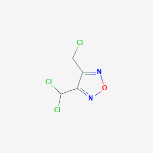 3-(Chloromethyl)-4-(dichloromethyl)-1,2,5-oxadiazole