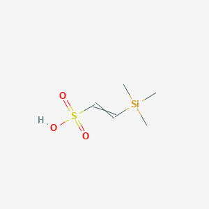 2-(Trimethylsilyl)ethene-1-sulfonic acid