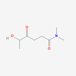 5-Hydroxy-N,N-dimethyl-4-oxohexanamide