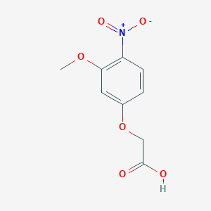 2-(3-Methoxy-4-nitrophenoxy)acetic acid