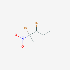 2,3-Dibromo-2-nitropentane