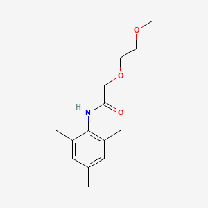 2-(2-Methoxyethoxy)-N-(2,4,6-trimethylphenyl)acetamide