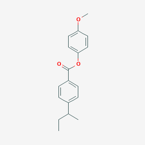 4-Methoxyphenyl 4-(butan-2-yl)benzoate