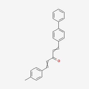 1-([1,1'-Biphenyl]-4-yl)-5-(4-methylphenyl)penta-1,4-dien-3-one