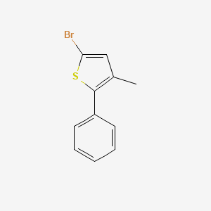 5-Bromo-3-methyl-2-phenylthiophene