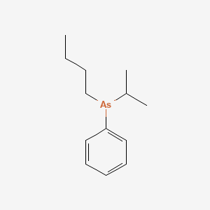 Butyl(phenyl)(propan-2-yl)arsane