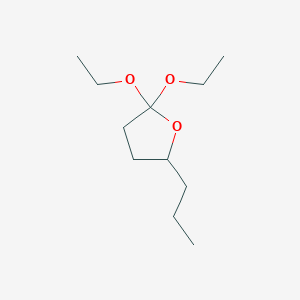 2,2-Diethoxy-5-propyloxolane