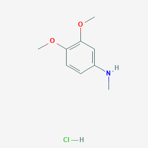 3,4-dimethoxy-N-methylaniline hydrochloride