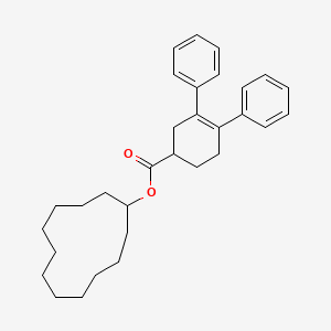 Cyclododecyl 3,4-diphenylcyclohex-3-ene-1-carboxylate