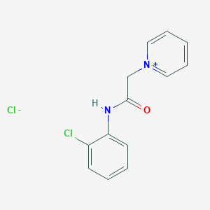 Pyridinium, 1-[2-[(2-chlorophenyl)amino]-2-oxoethyl]-, chloride