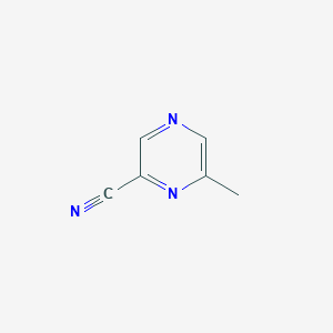 molecular formula C6H5N3 B145284 6-甲基嘧啶-2-腈 CAS No. 136309-04-1