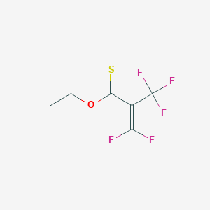 O-Ethyl 3,3-difluoro-2-(trifluoromethyl)prop-2-enethioate