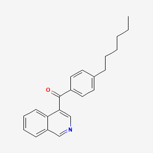 4-(4-Hexylbenzoyl)isoquinoline