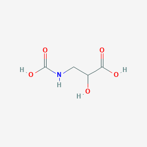 3-(Carboxyamino)-2-hydroxypropanoic acid