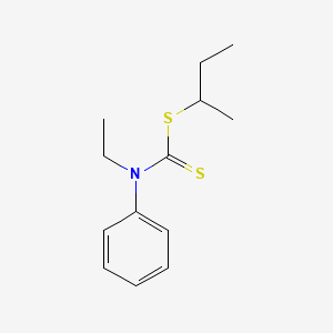 Butan-2-yl ethyl(phenyl)carbamodithioate