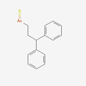 (1-Phenyl-3-thioarsorosopropyl)benzene