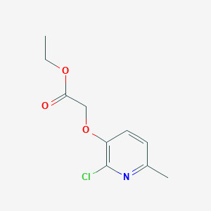 Ethyl [(2-chloro-6-methylpyridin-3-yl)oxy]acetate