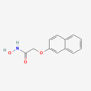 N-Hydroxy-2-[(naphthalen-2-yl)oxy]acetamide