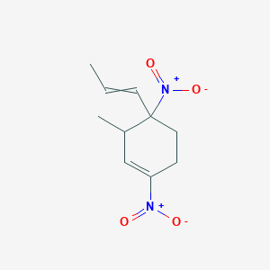 3-Methyl-1,4-dinitro-4-(prop-1-en-1-yl)cyclohex-1-ene