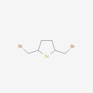 2,5-Bis(bromomethyl)selenolane