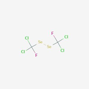 molecular formula C2Cl4F2Se2 B14528612 Bis[dichloro(fluoro)methyl]diselane CAS No. 62292-36-8