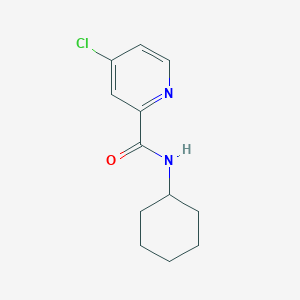 molecular formula C12H15ClN2O B1452865 N-Cyclohexyl 4-chloropicolinamide CAS No. 1094332-66-7