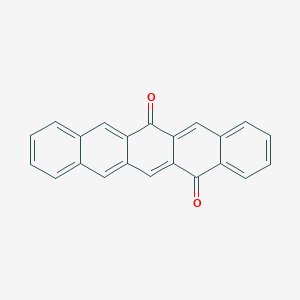 molecular formula C22H12O2 B14528655 Pentacene-5,13-dione CAS No. 62443-94-1