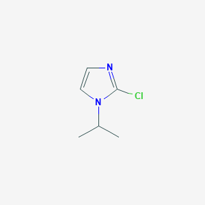 molecular formula C6H9ClN2 B1452869 2-Chloro-1-isopropyl-1H-imidazole CAS No. 1053655-72-3