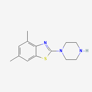 4,6-Dimethyl-2-piperazin-1-yl-1,3-benzothiazole