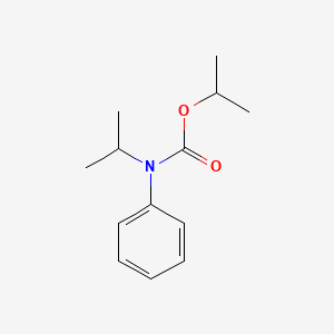 molecular formula C13H19NO2 B14528868 Propan-2-yl phenyl(propan-2-yl)carbamate CAS No. 62604-17-5