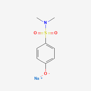 Benzenesulfonamide, 4-hydroxy-N,N-dimethyl-, sodium salt