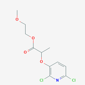 2-Methoxyethyl 2-[(2,6-dichloropyridin-3-YL)oxy]propanoate