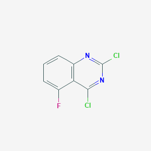 molecular formula C8H3Cl2FN2 B1452896 2,4-Dichloro-5-fluoroquinazoline CAS No. 87611-00-5