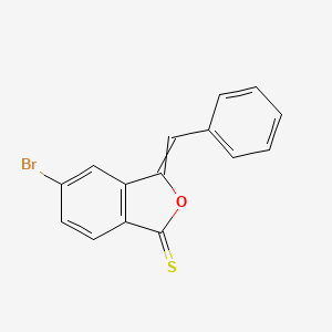 3-Benzylidene-5-bromo-2-benzofuran-1(3H)-thione