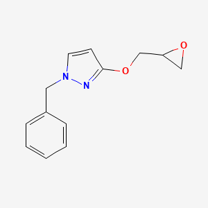 1-Benzyl-3-[(oxiran-2-yl)methoxy]-1H-pyrazole